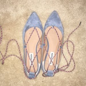 Steve Madden Tie Flats